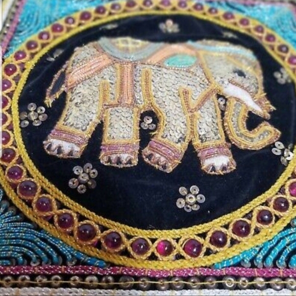 Vintage Elephant tapestry boho kalaga - Picture 2 of 3